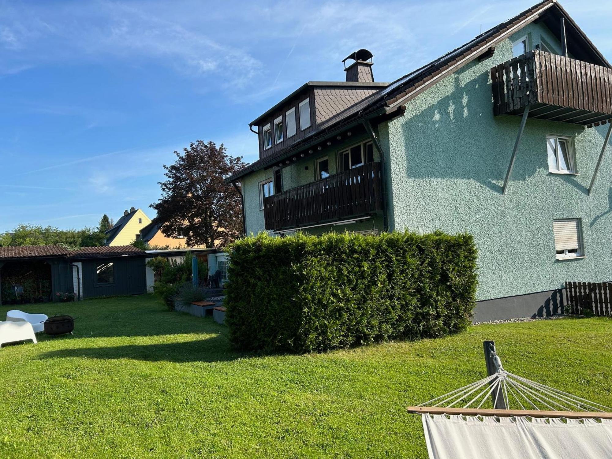 Apartment Kornbergblick Schwarzenbach an der Saale ภายนอก รูปภาพ
